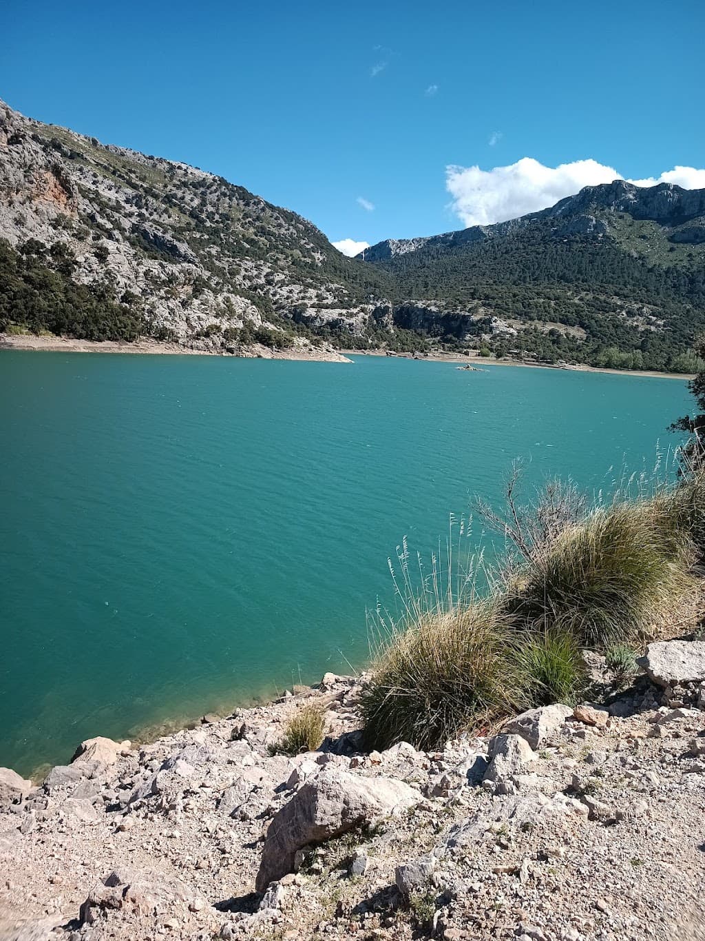 Stausee Gorg Blau