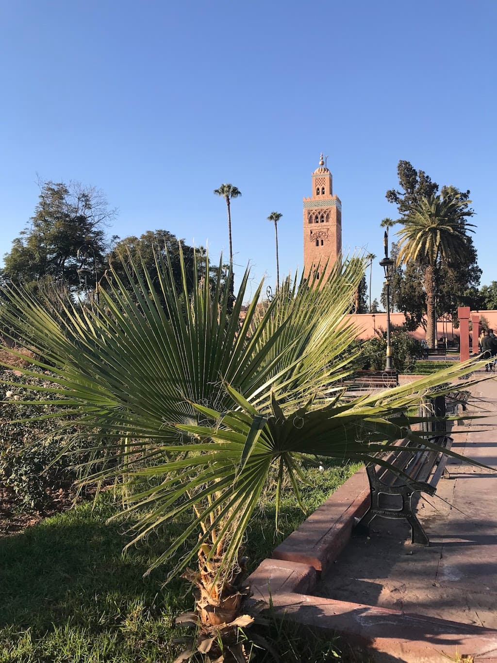 Koutoubia-Moschee und Gärten