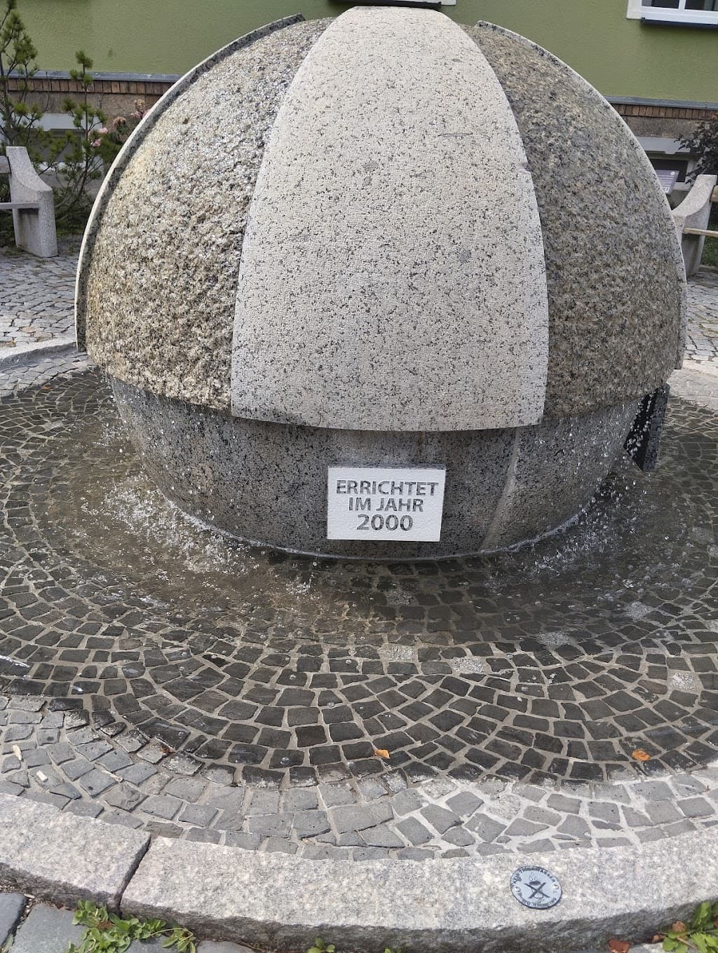 Brunnen auf dem Markt Schwarzenberg
