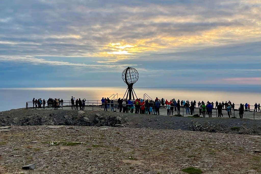 Das Honningsvåg Wahrzeichen – Der Globus