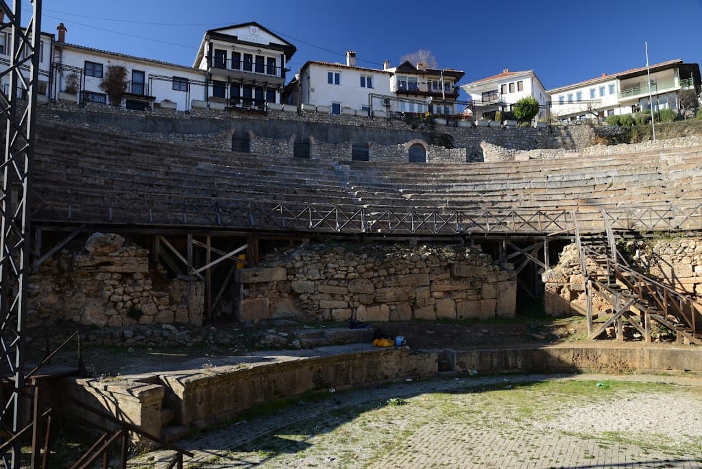 Antikes Theater von Ohrid