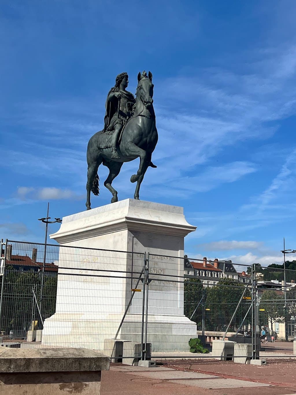 Reiterstatue von Ludwig XIV. auf dem Place Bellecour