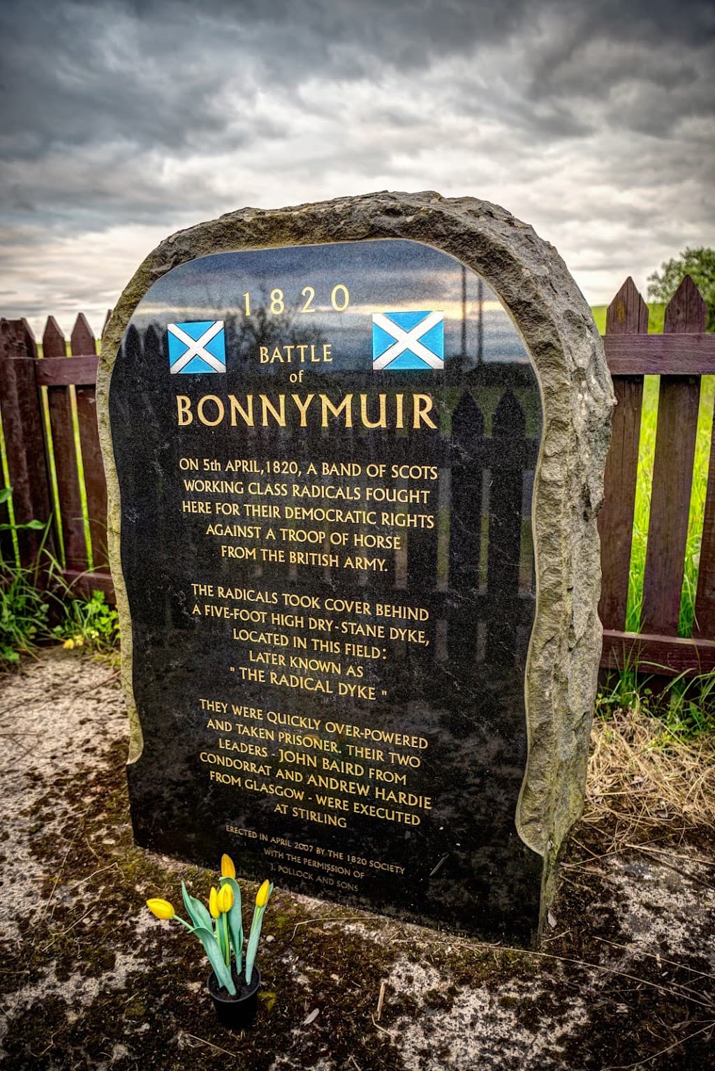 Bonnymuir Gedenkstätte