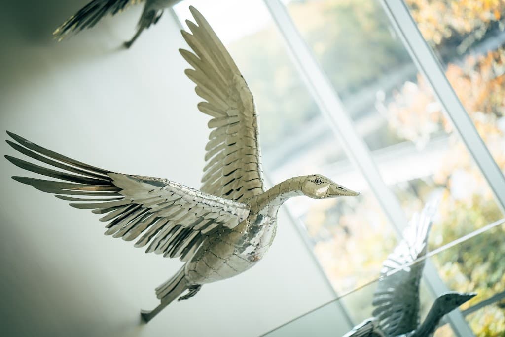 Skulptur "Eisvogel"