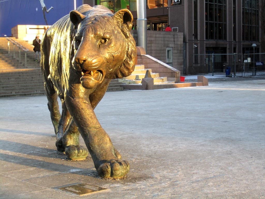 Tigerstatue Oslo