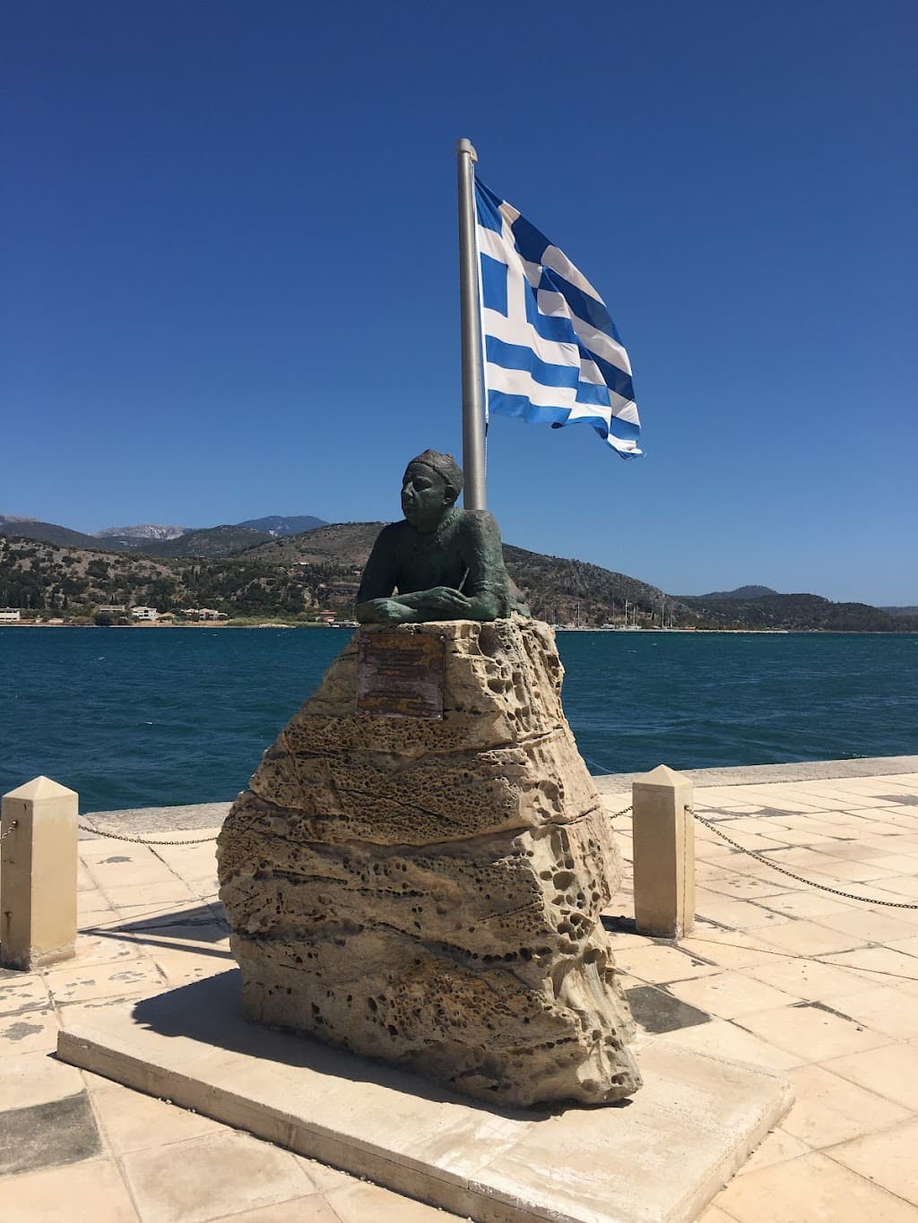 Statue von Nikos Kavvadias