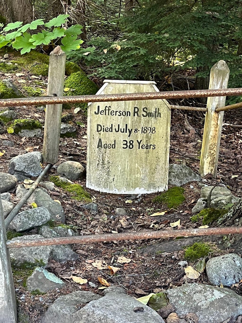 Goldrausch-Friedhof Skagway